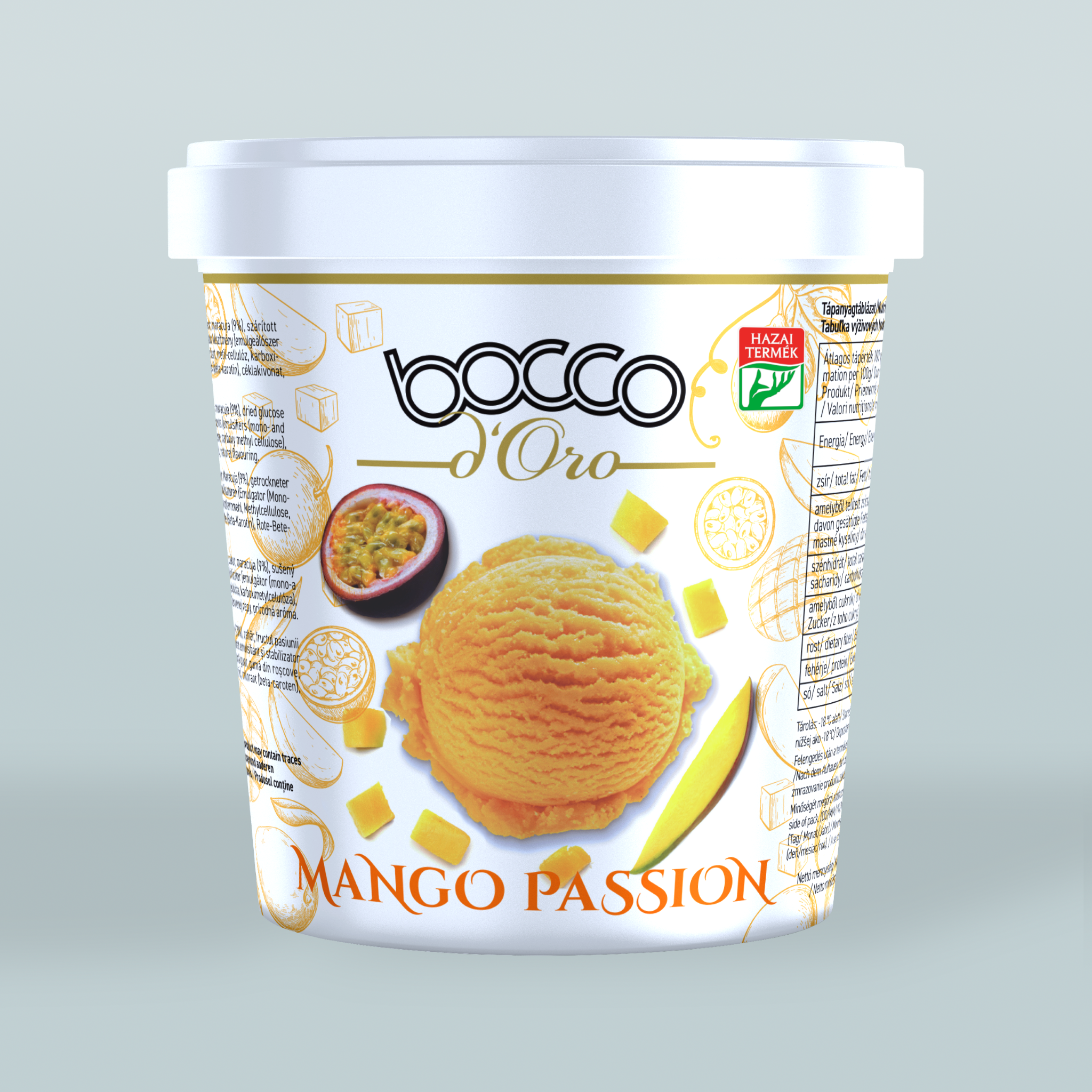 Mangó Passion jégrém 475ml